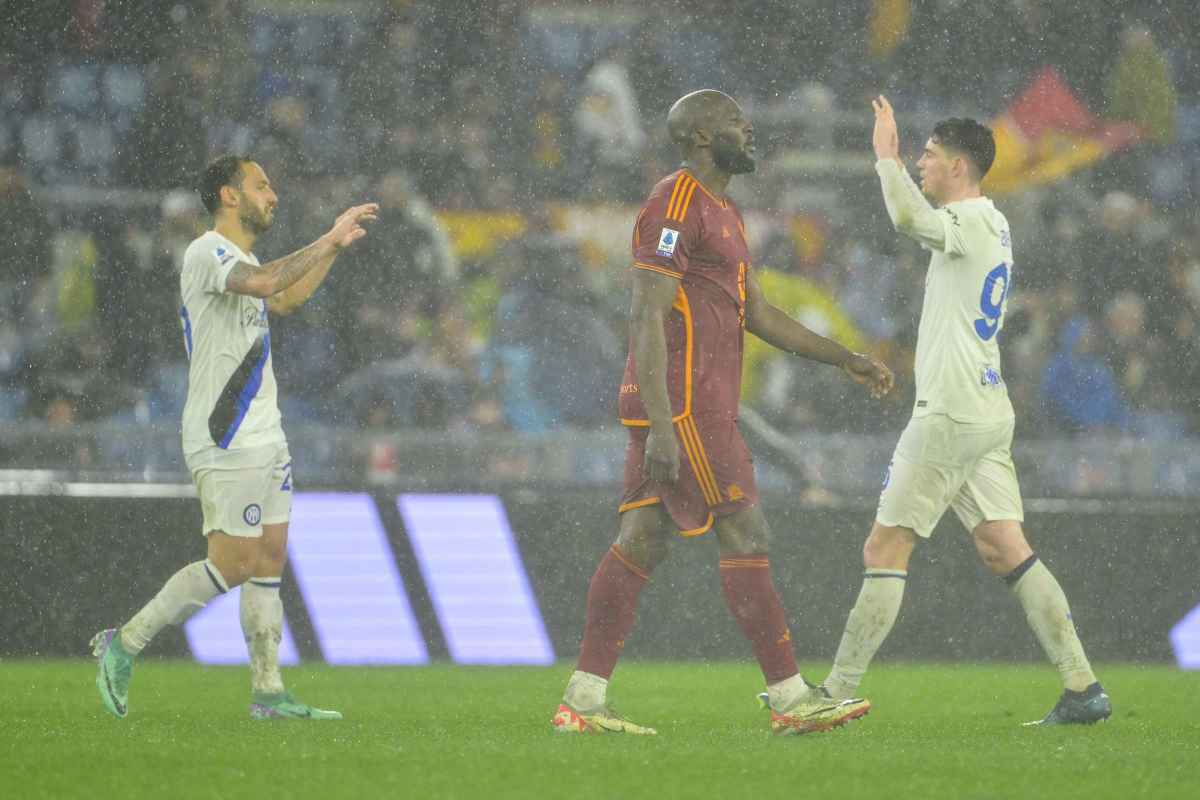 Lukaku bersagliato sui social dopo Roma-Inter