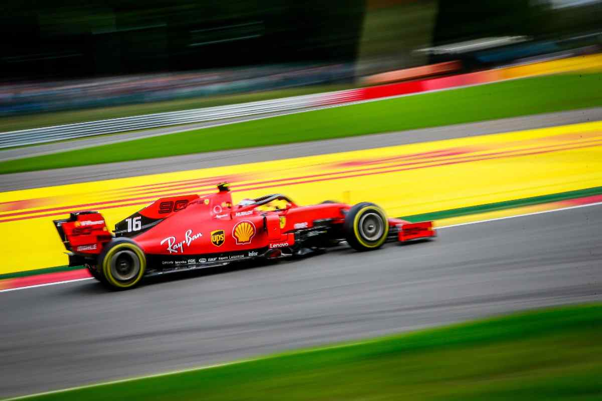 Ferrari Formula 1 in pista