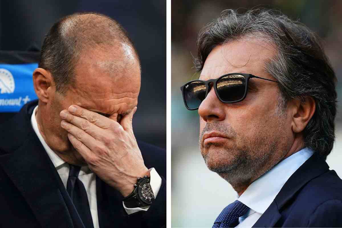 beffa atroce per Allegri e Giuntoli